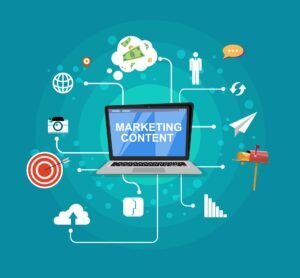 internet marketing flat design digital marketing flat design internet of things technology illustration vector