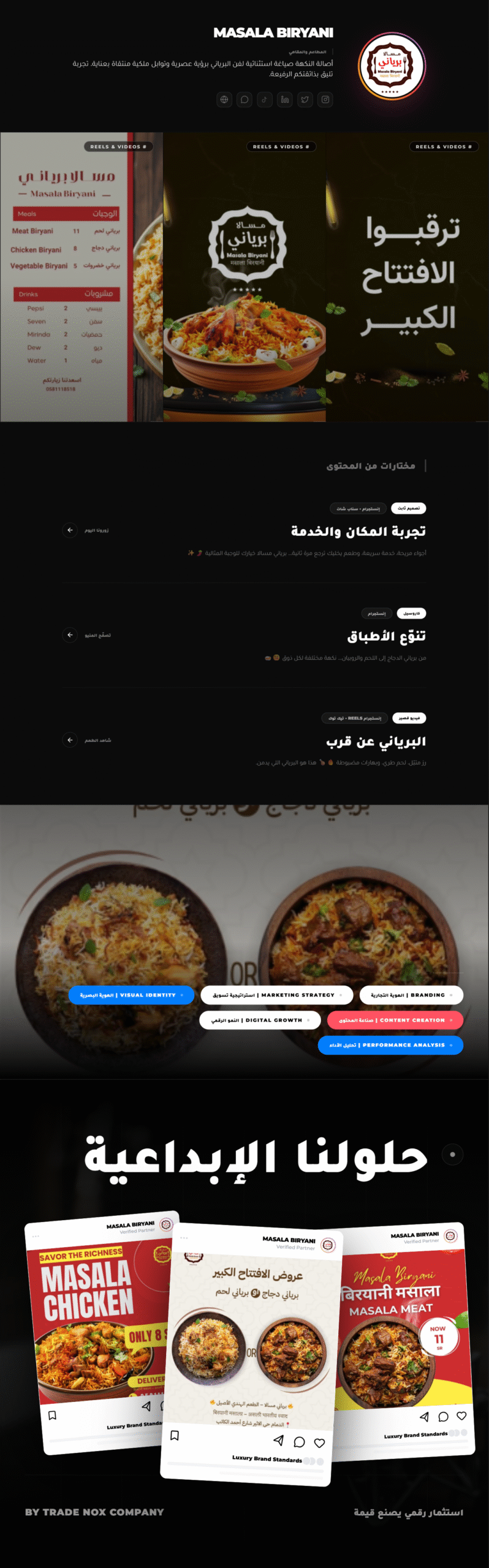 casestudy masala biryani